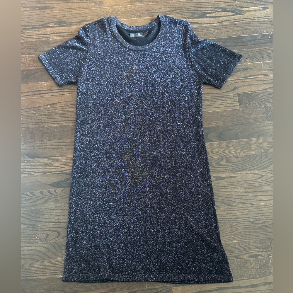 Volcom Black Sparkly Knit Dress
